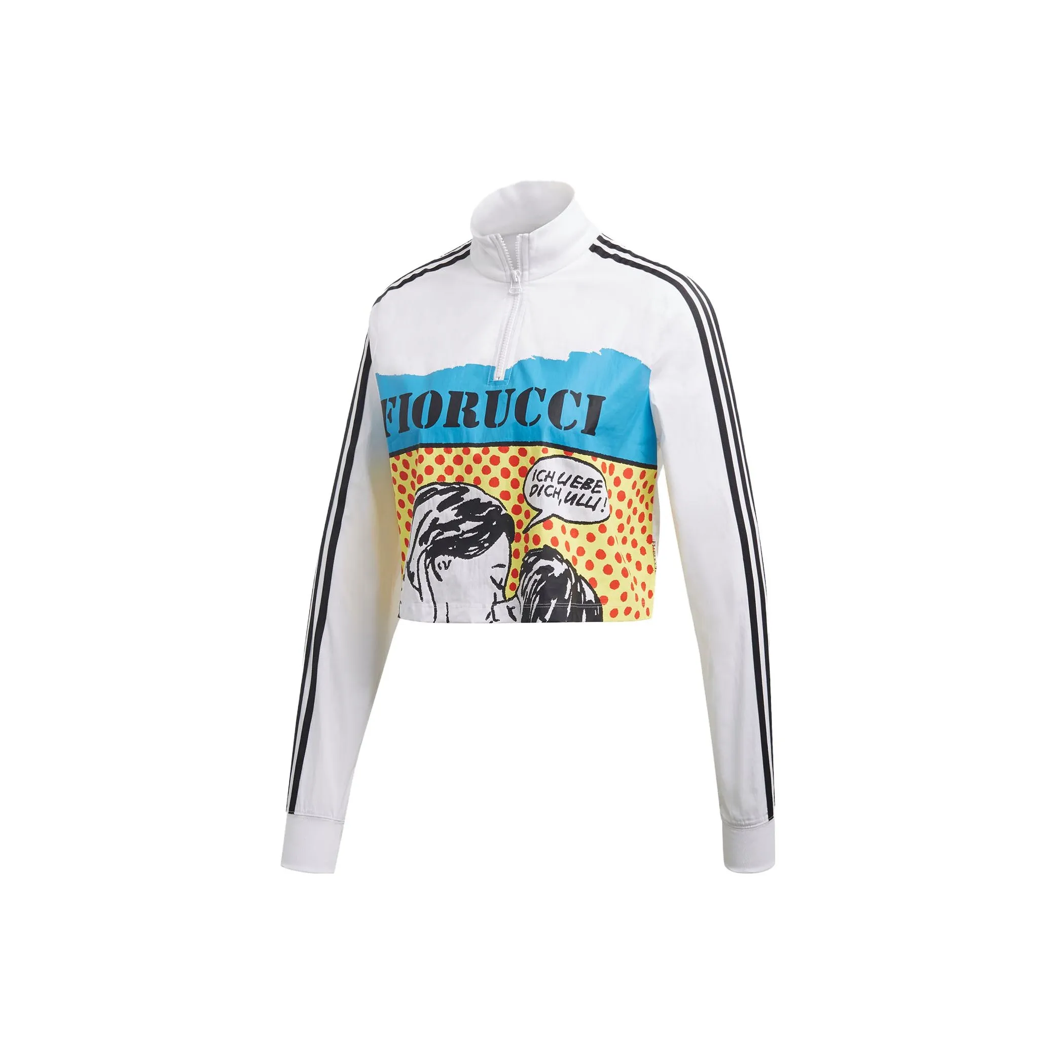 adidas originals Белый Женские Короткие Топы