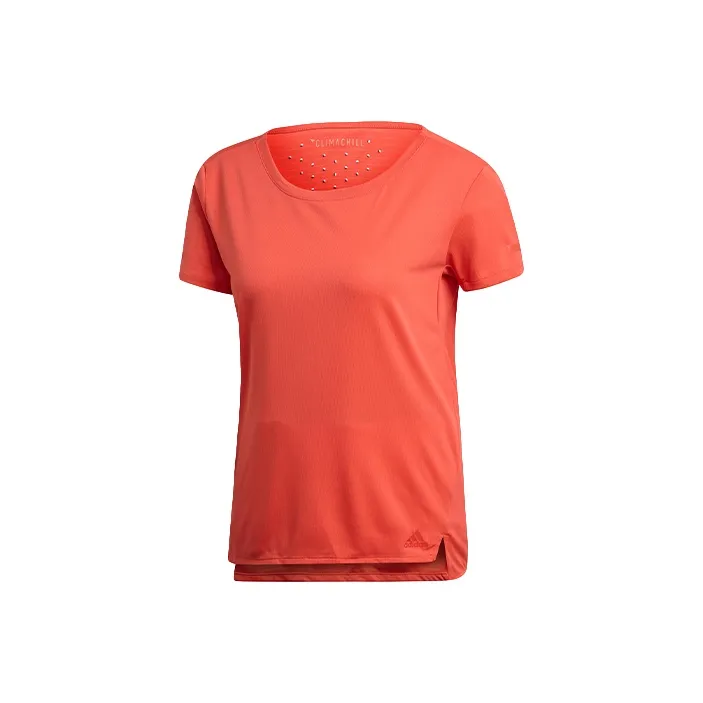 Adidas T-Shirt Женская Кораллово-Розовая