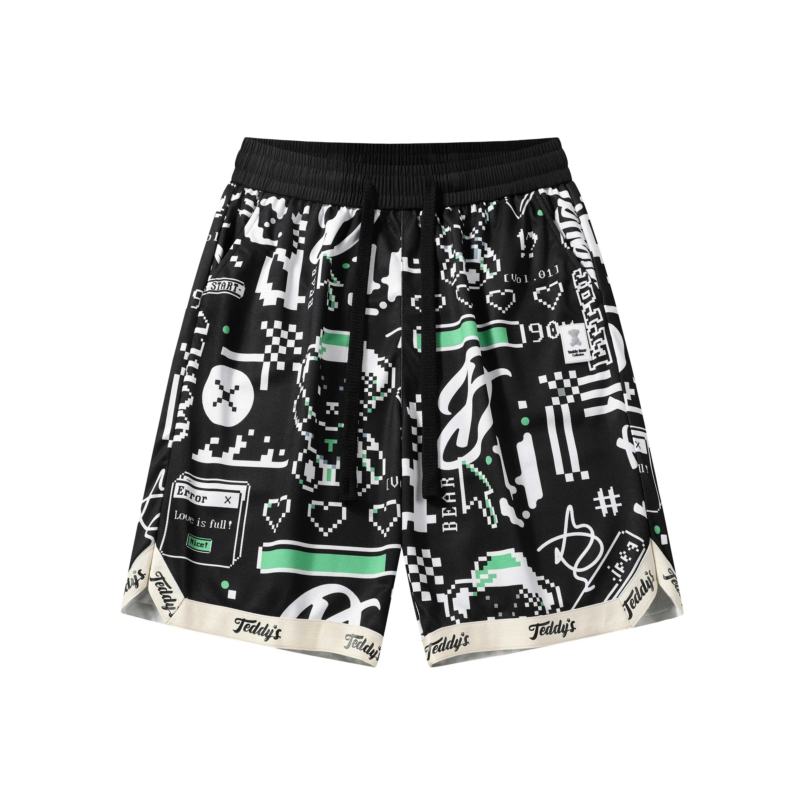 Teddy Bear Collection DigitalWorld Series Sports Shorts Unisex