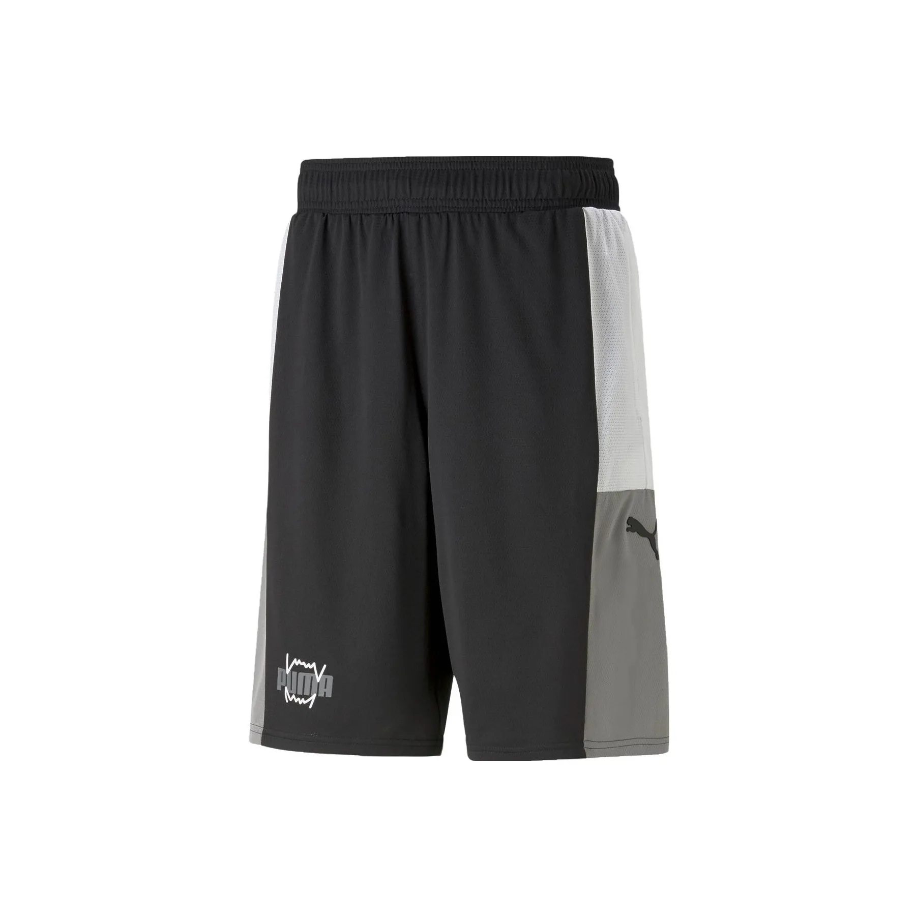 PUMA Черный Серый Цвет Мужские Спортивные Шорты