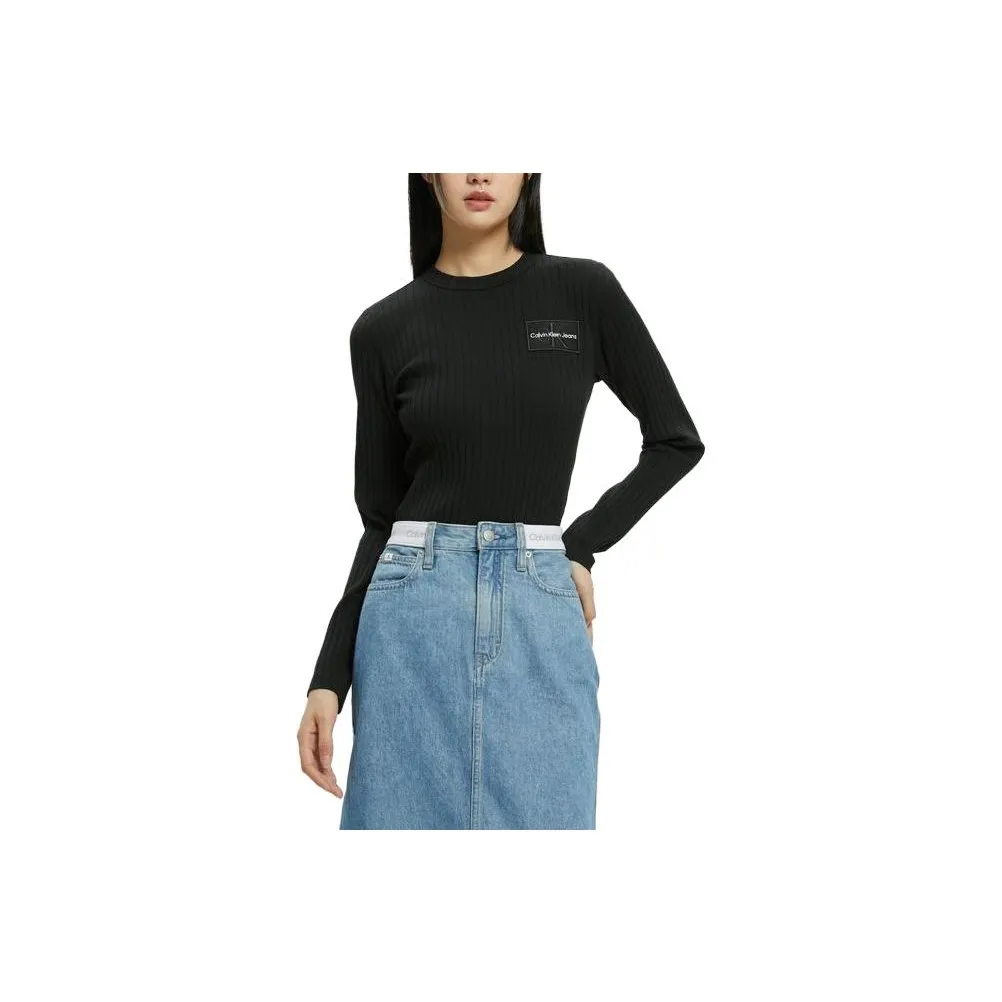 Calvin Klein T Shirts Women's Black
