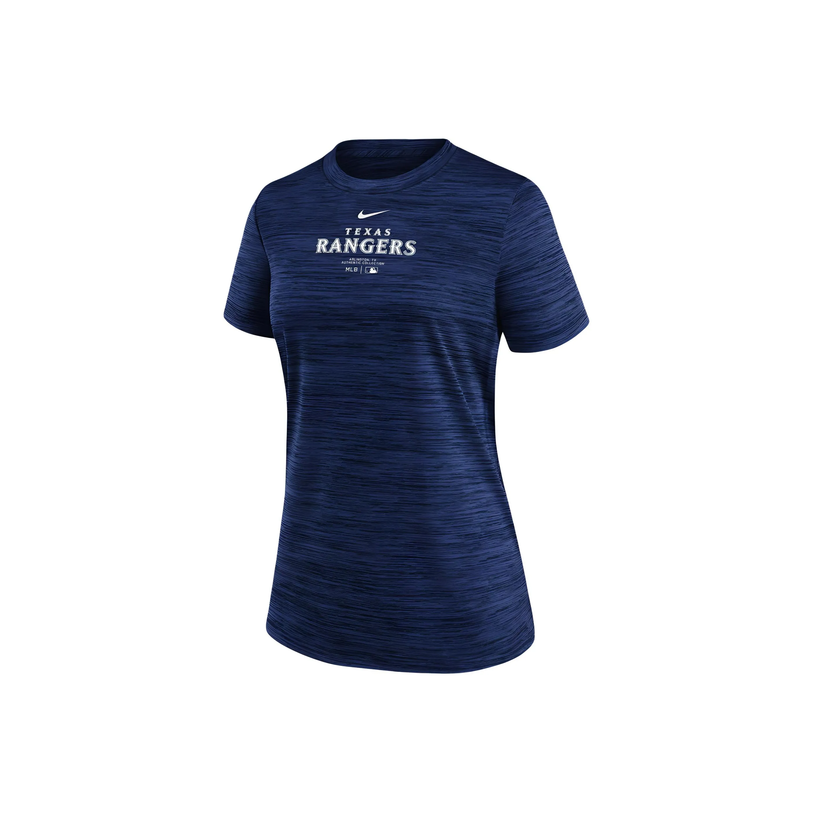 Nike Texas Rangers Authentic Collection Practice Velocity Women's Nike Dri FIT Mlb T Shirt