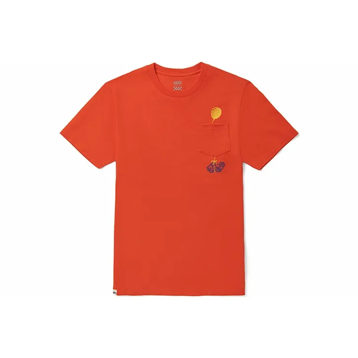 VANS Апельсиновые Женские Футболки