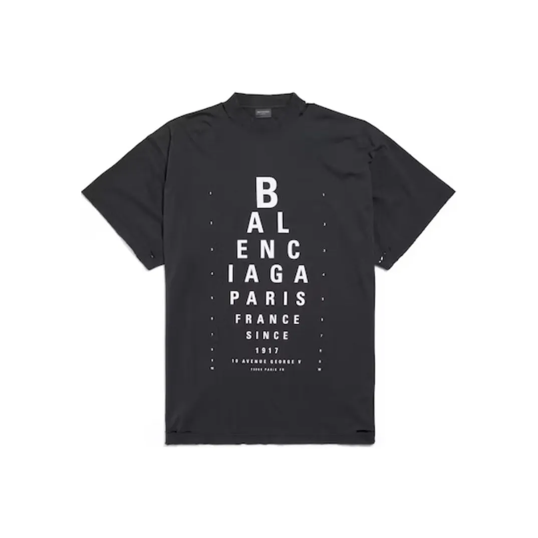 Balenciaga T-Shirt Женская Черная