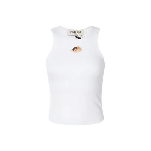 Fiorucci Белые Женские Майки