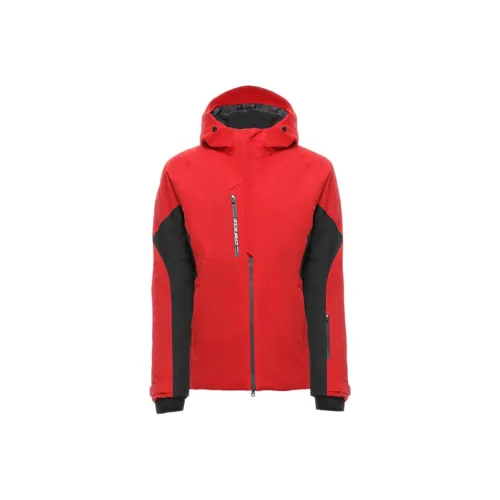 DAINESE Красный/Черный Цвет Мужская лыжная куртка