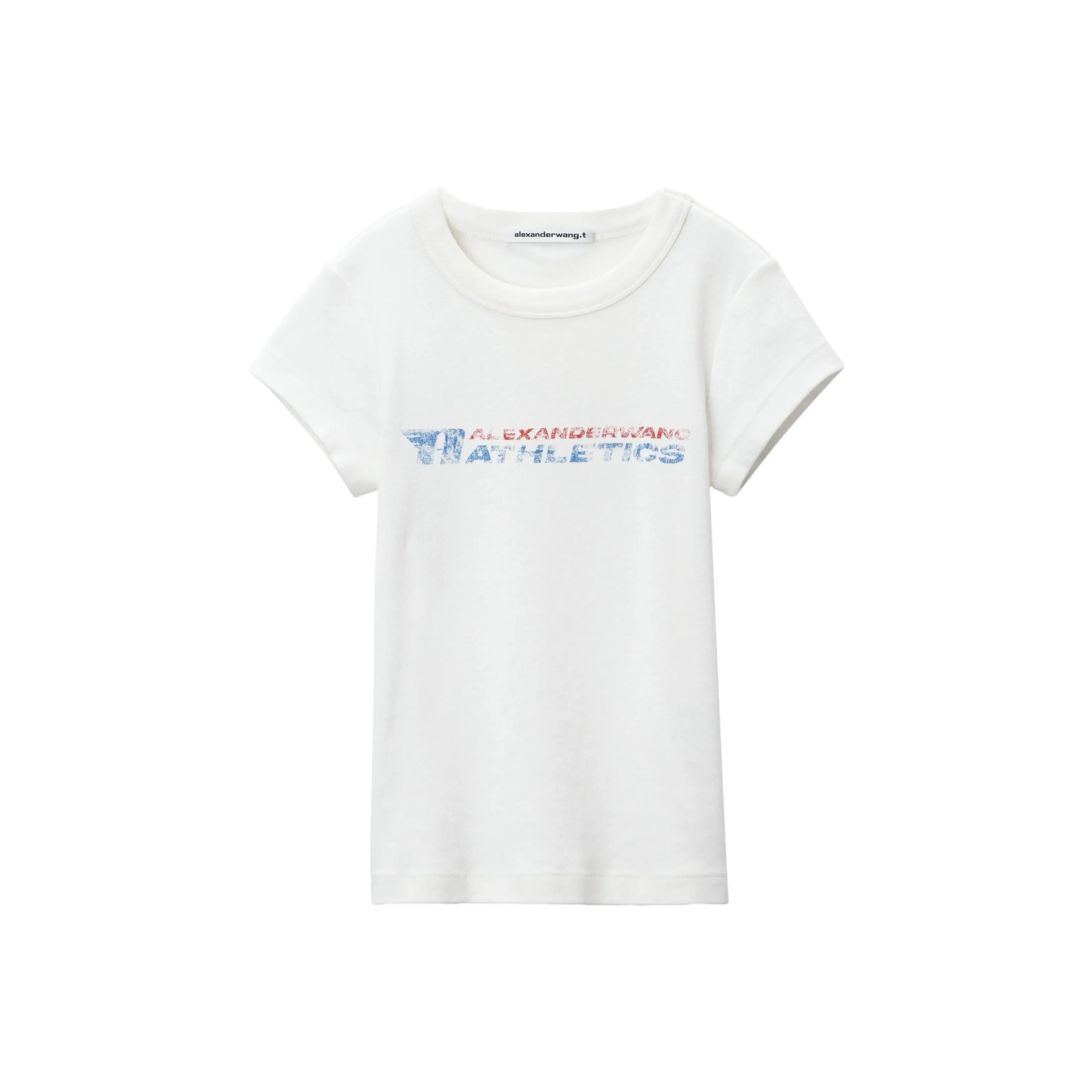 T By Alexander Wang Graphic Baby T shirt White
