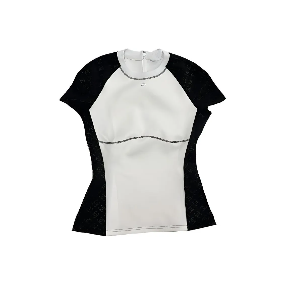 CHANEL Raglan Sleeve T Shirt Women's