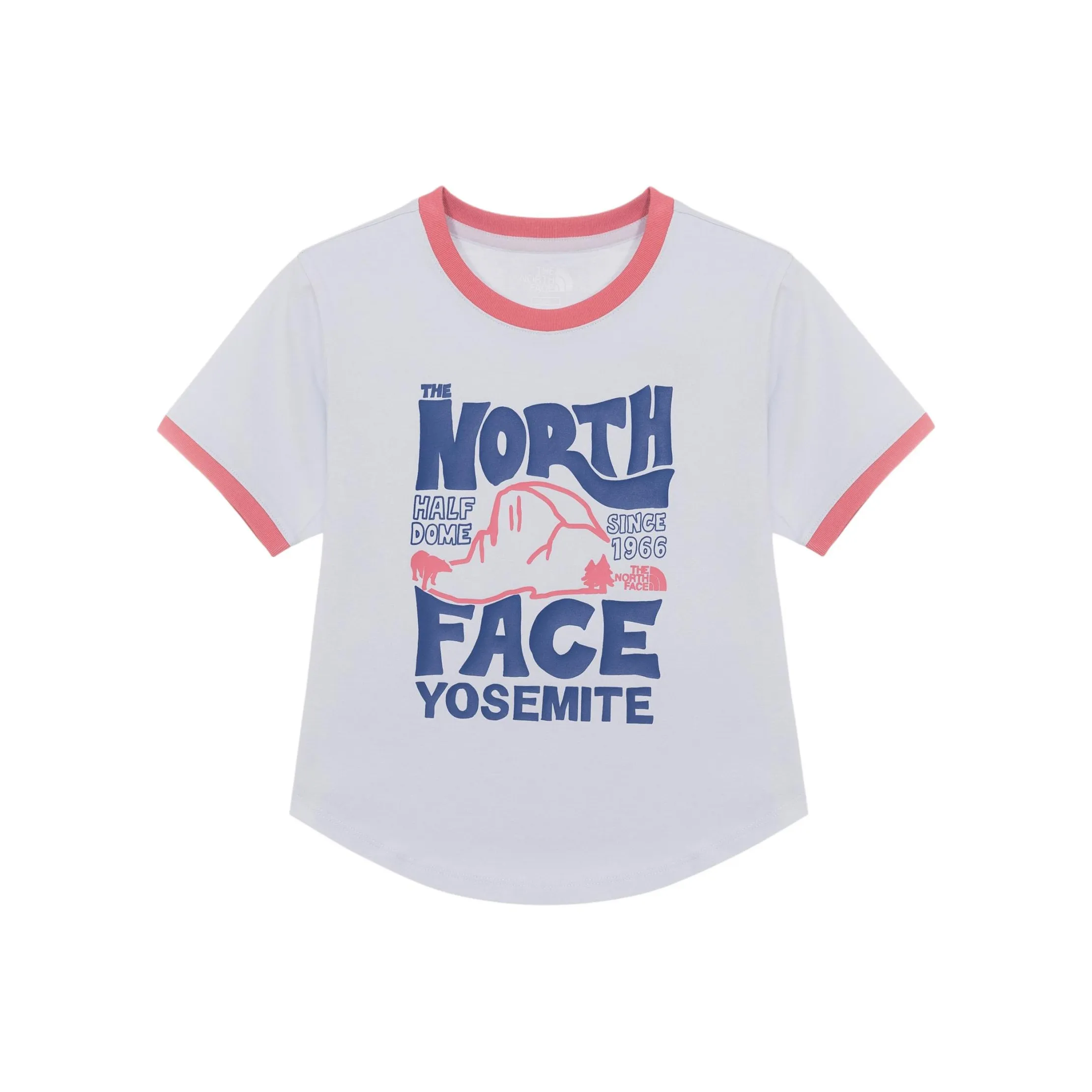 THE NORTH FACE T-Shirt Женская Светло-Синяя