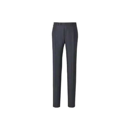 Canali Синий Мужские Повседневные Брюки