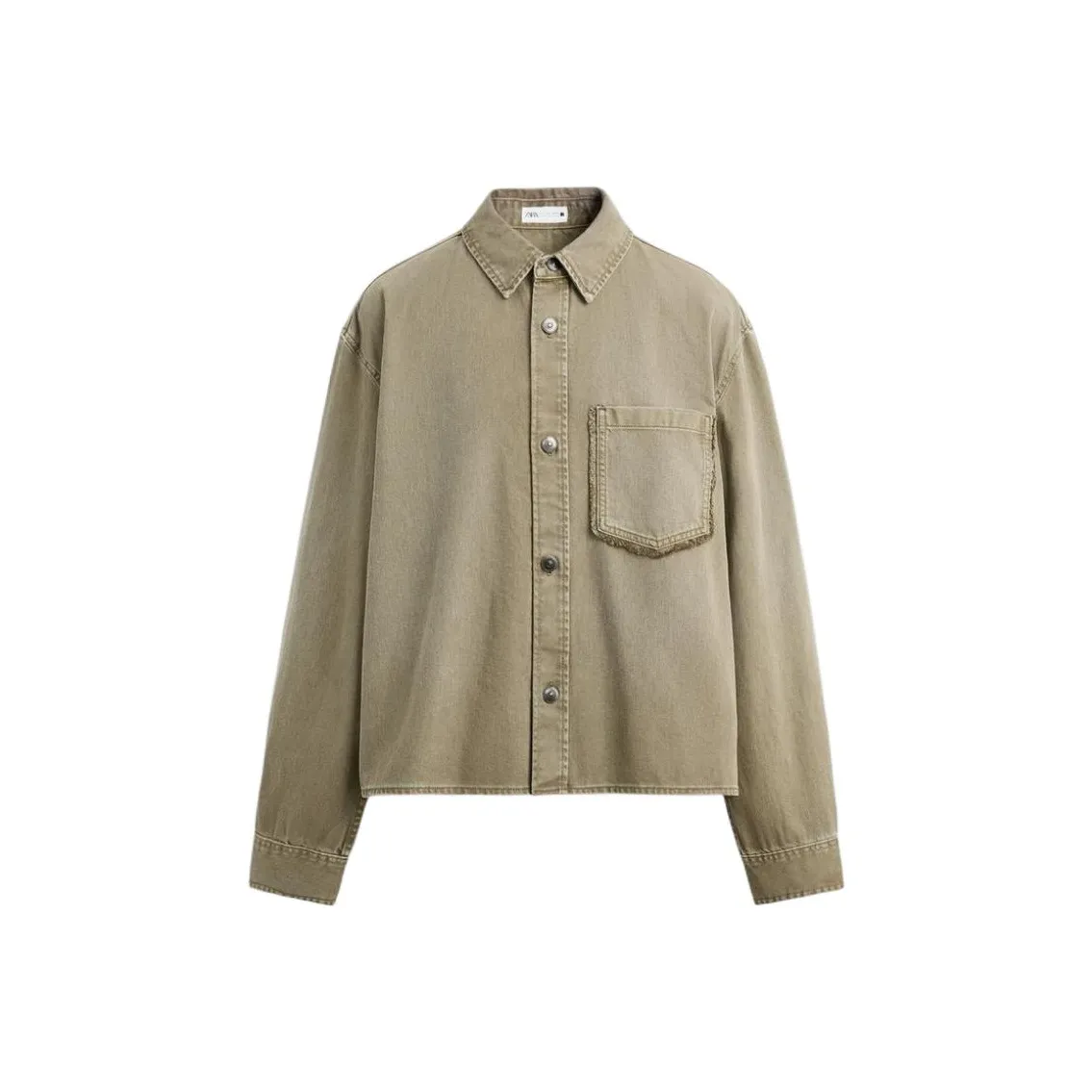 ZARA Jackets & Coats Men's Beige