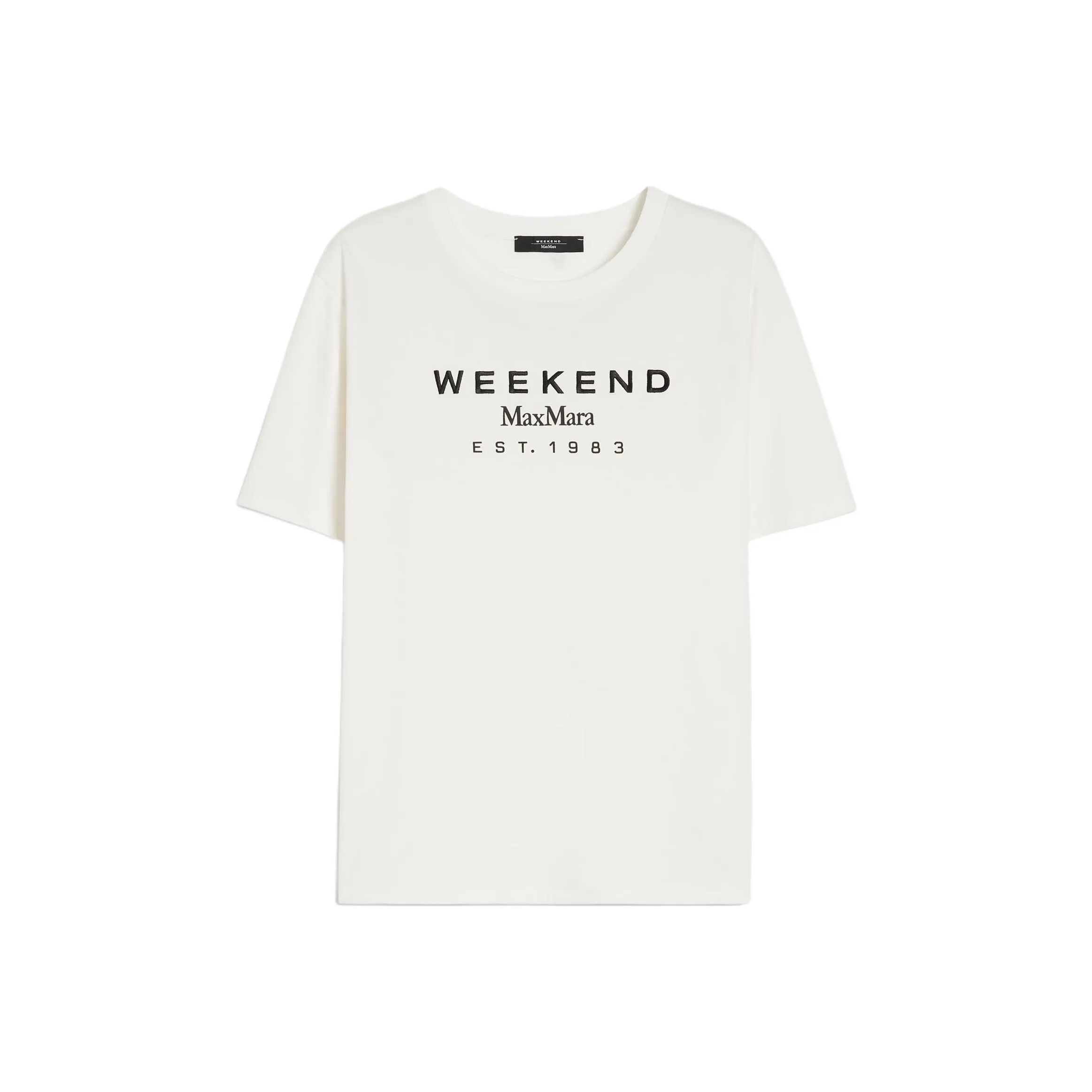 WEEKEND MaxMara Стандартная T-рубашка Женская Белая