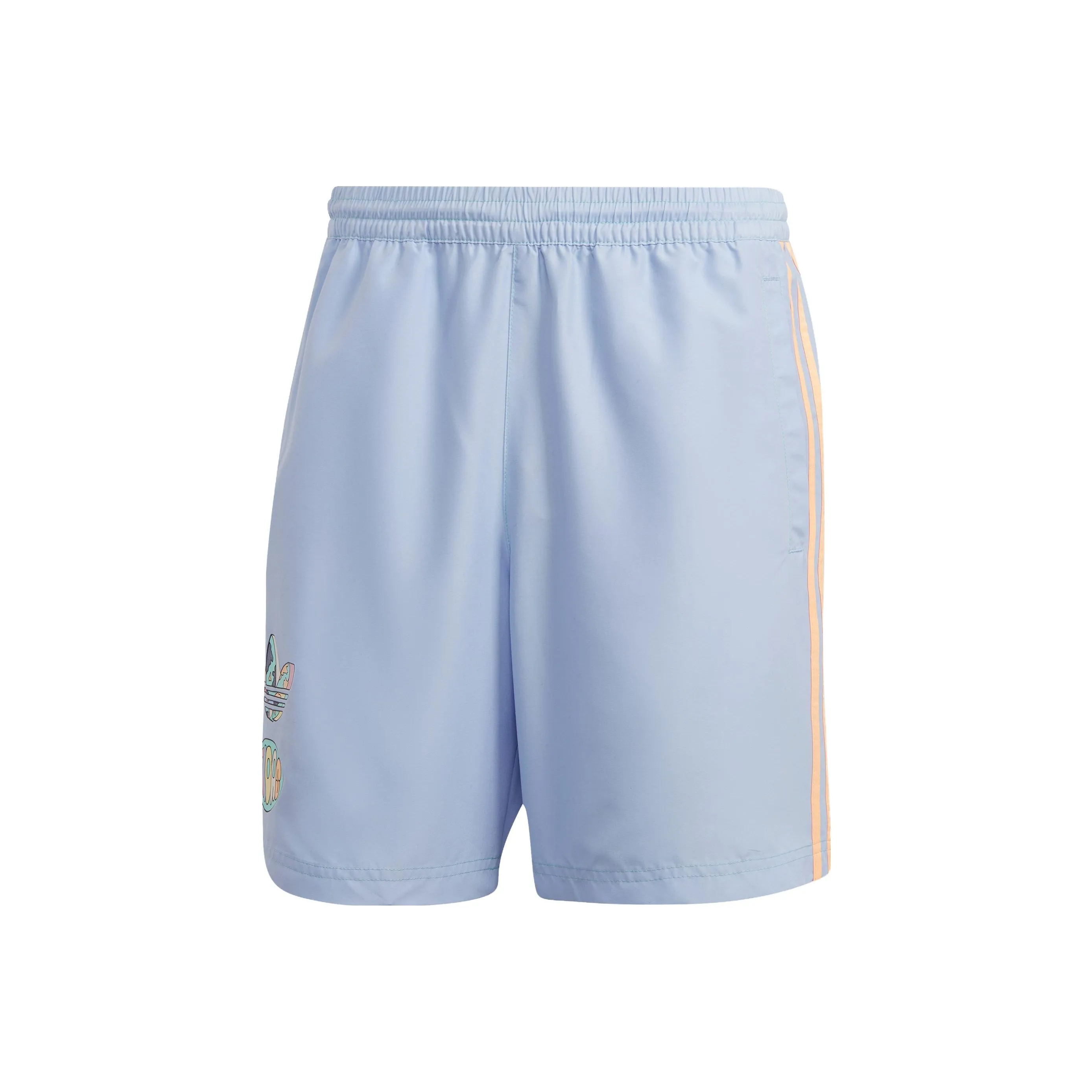 Adidas Originals Sports Shorts Men's Light Pink Blue