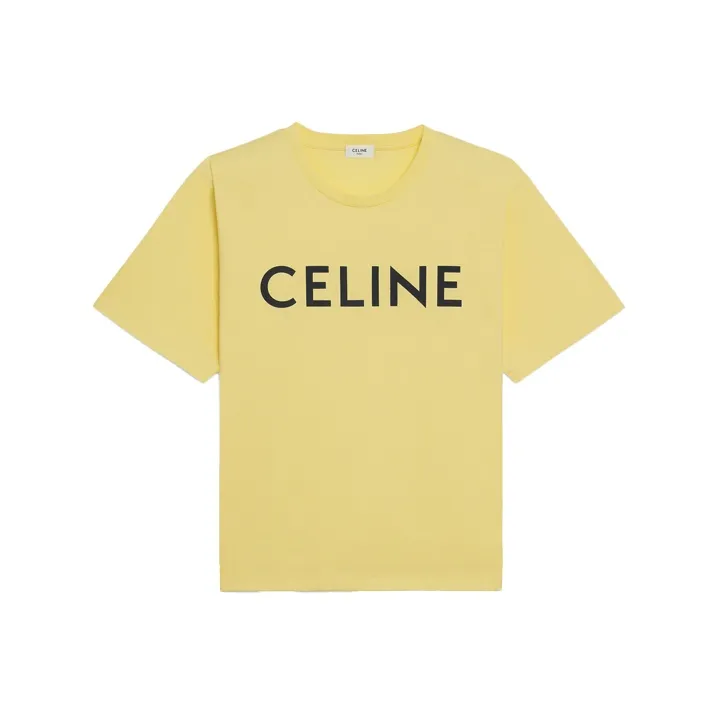 CELINE Желтые Женские Футболки
