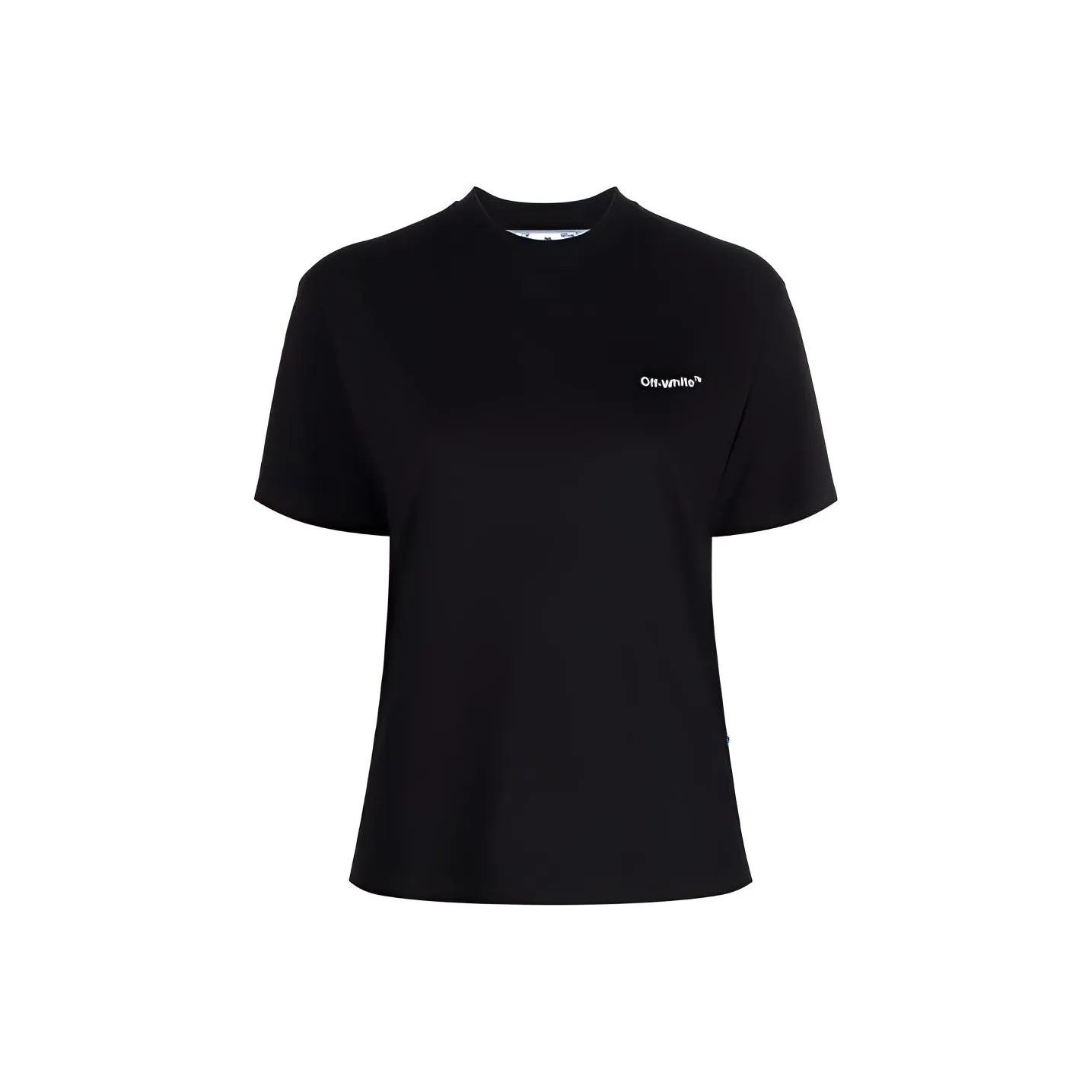 OFF WHITE Women'ss Diag Stripe T Shirt Black/White