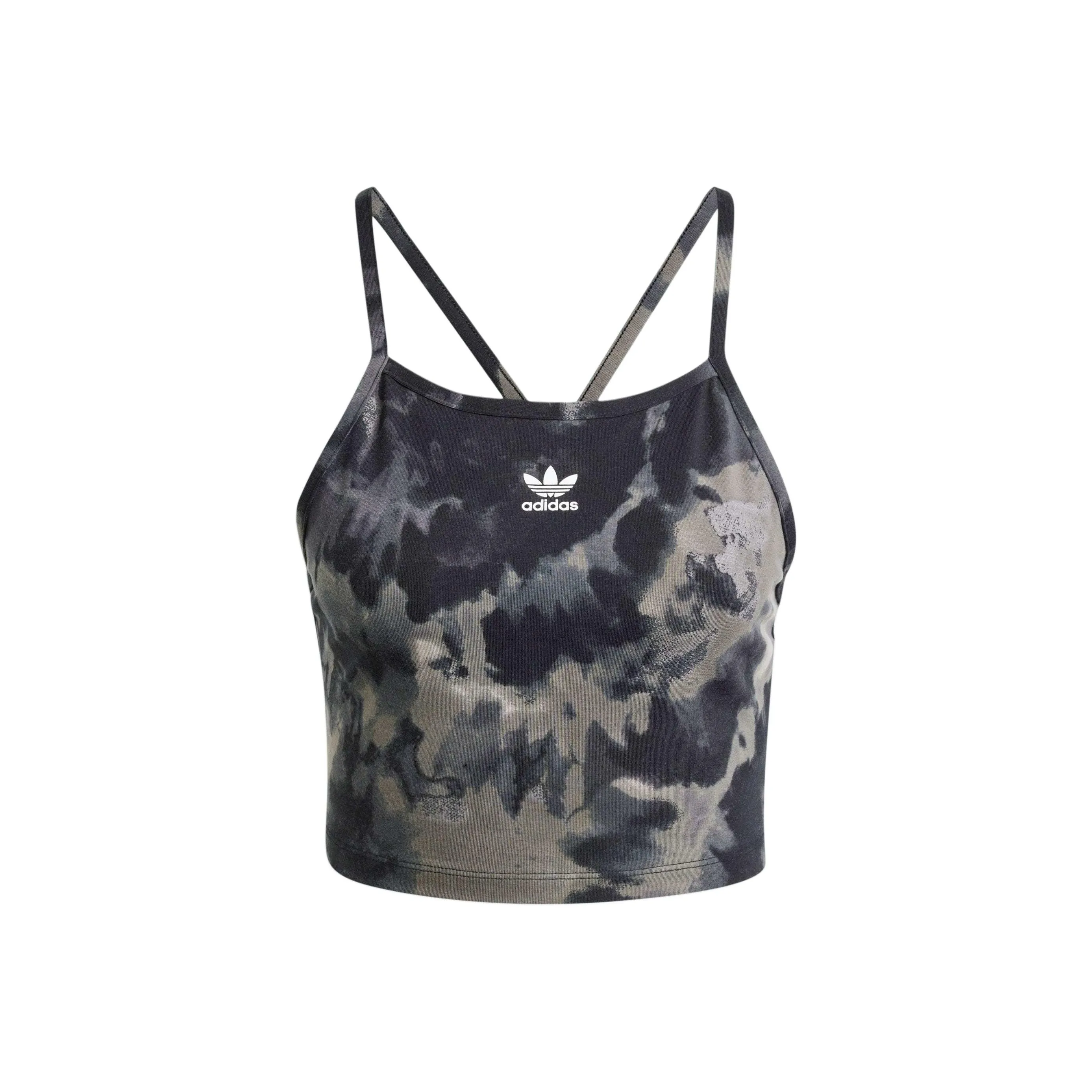 Adidas Майка Женская Черная Серая