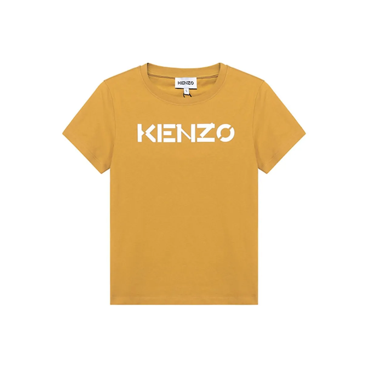 KENZO T Shirts Women's Mango Yellow Multicolor