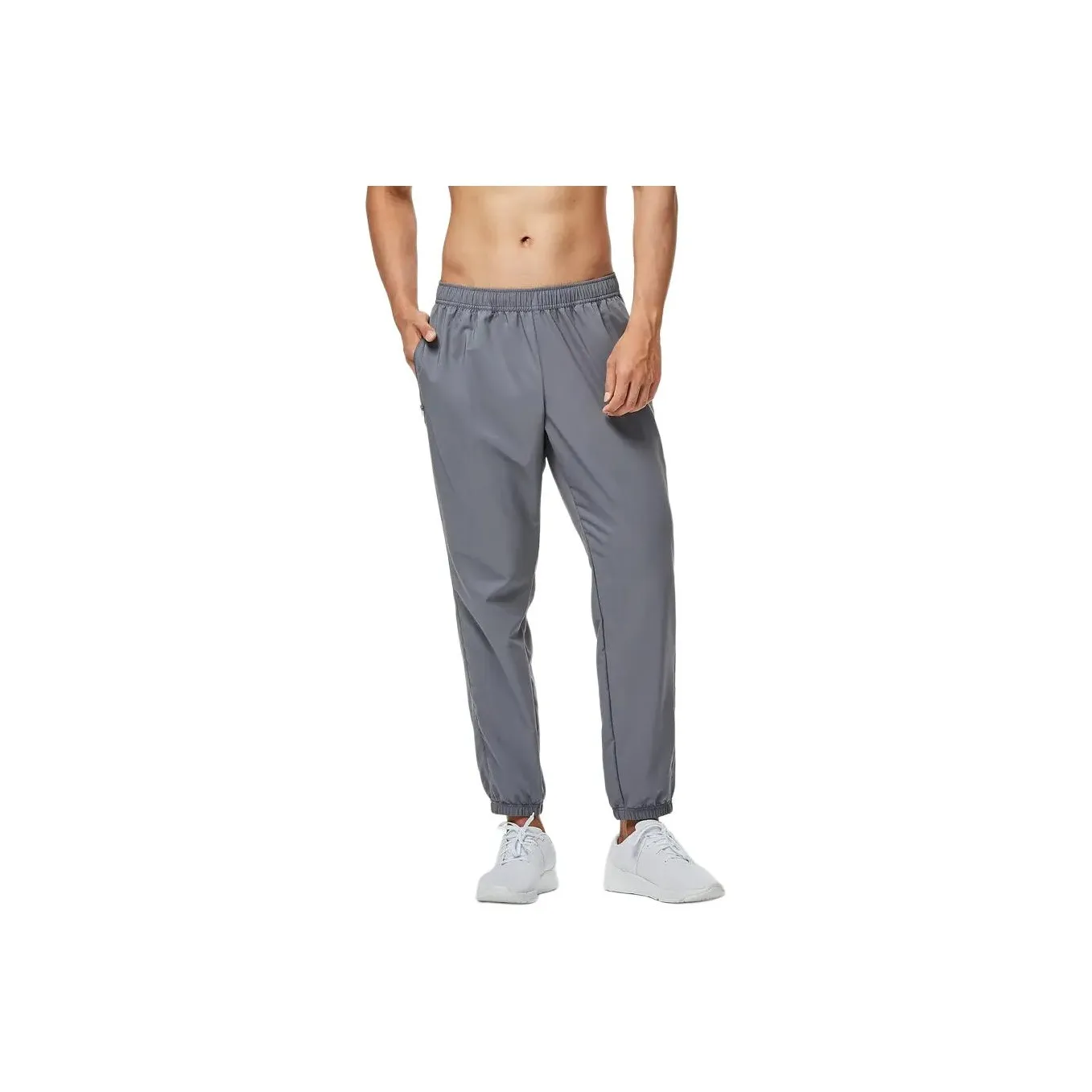 DECATHLON DOMYOS Casual Pants Men's Medium Gray/Medium Gray