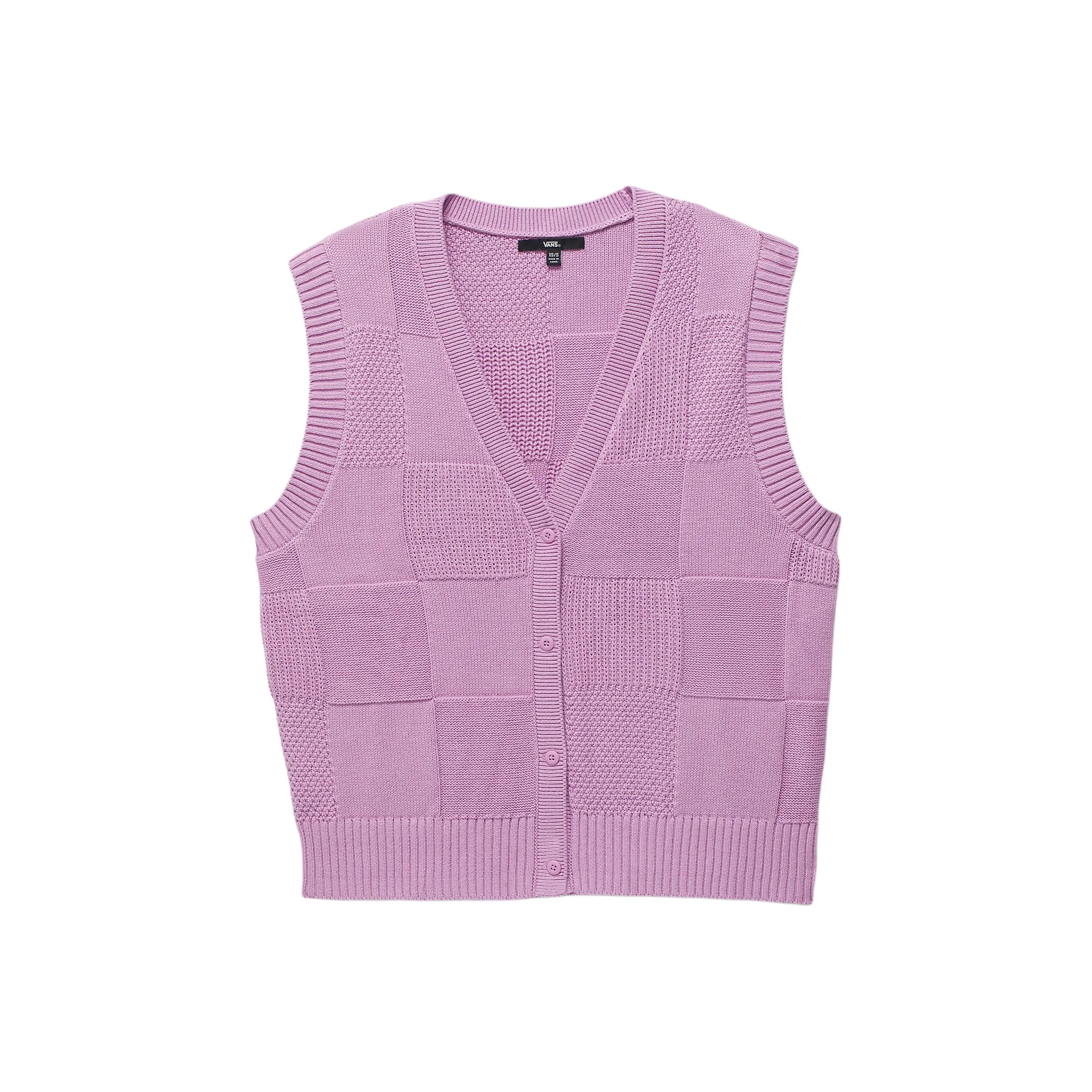 Vans Avenue Sweater Vest Tank Top Women's Purple