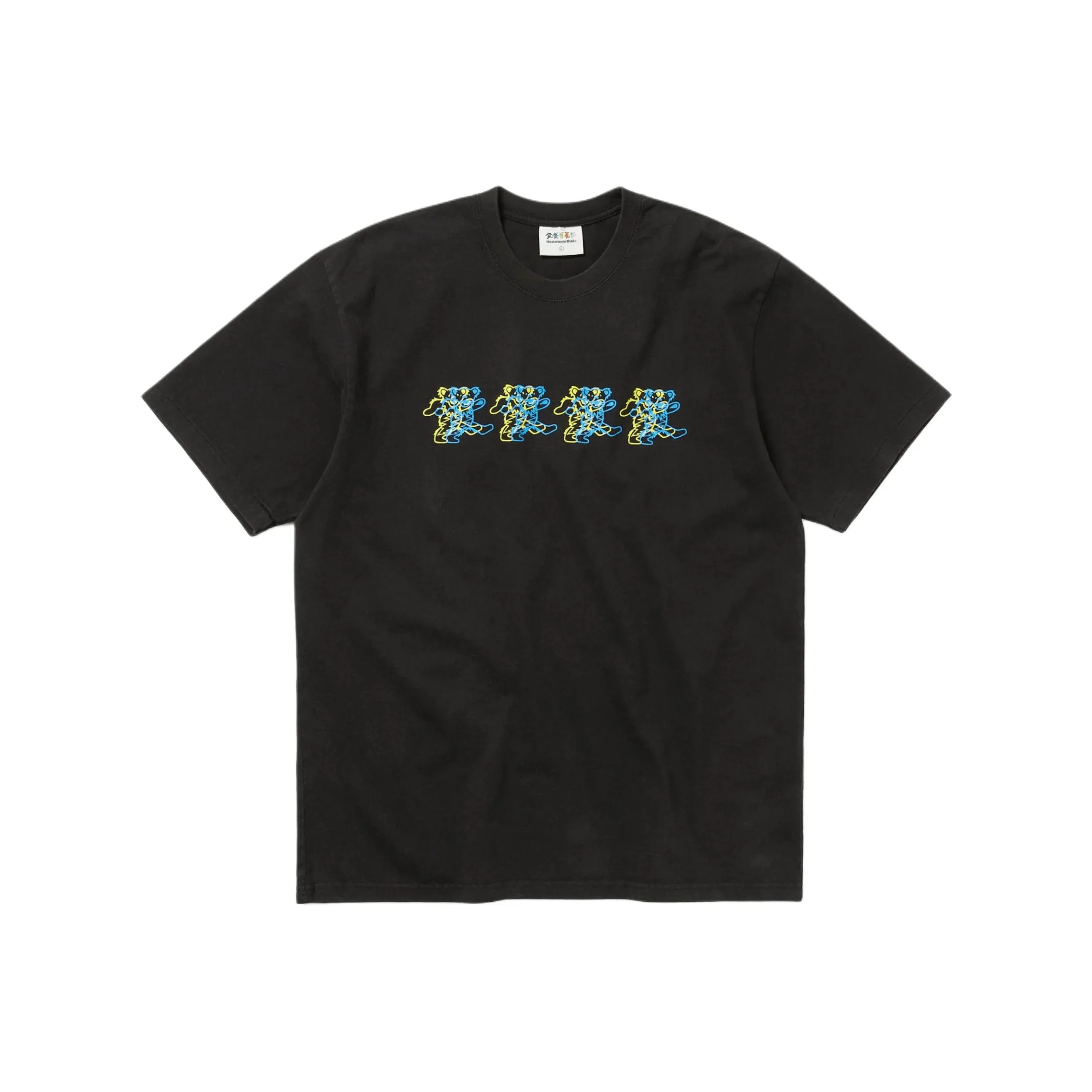 Thisisneverthat X Grateful Dead T Shirts Unisex Black