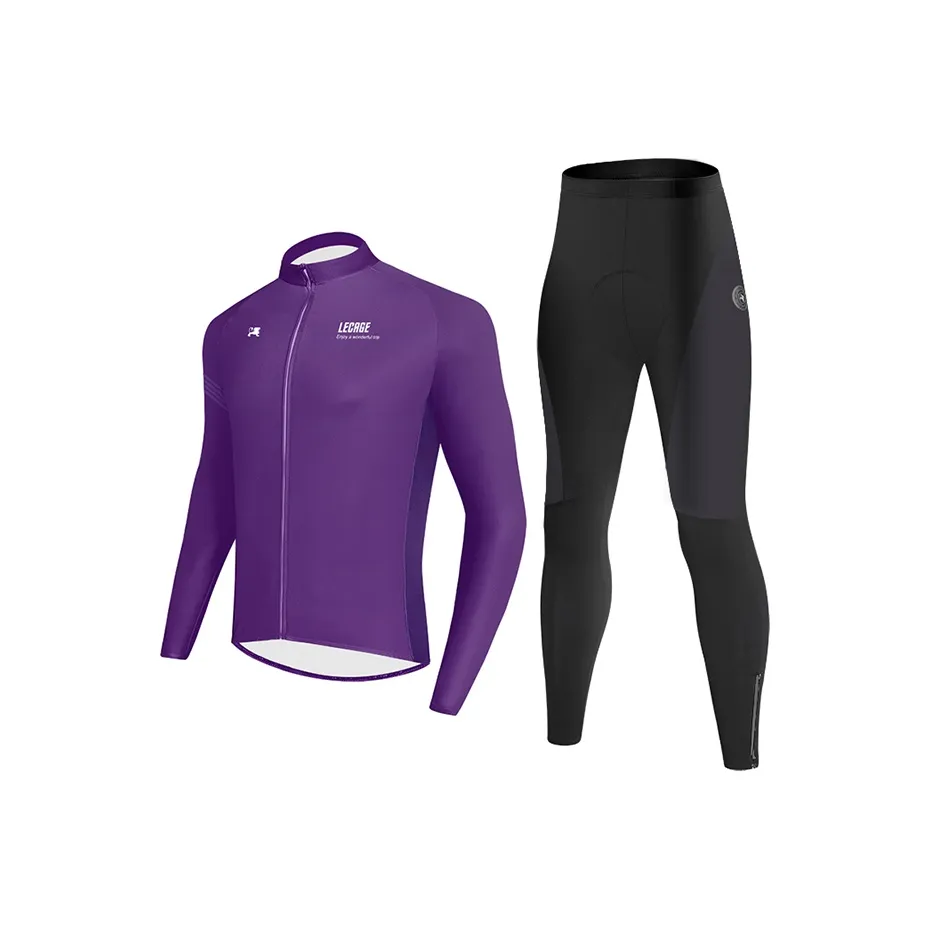 LECAGE ROAD Велосипед Куртка Пенопластовый коврик Брюки Унисекс