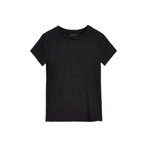 CLUB MONACO Черные Женские Футболки
