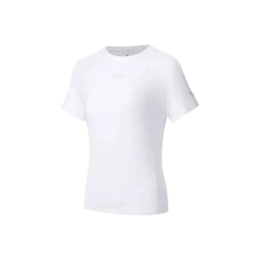 ANTA RUNNING Collection T-Shirt Женская Чисто Белый