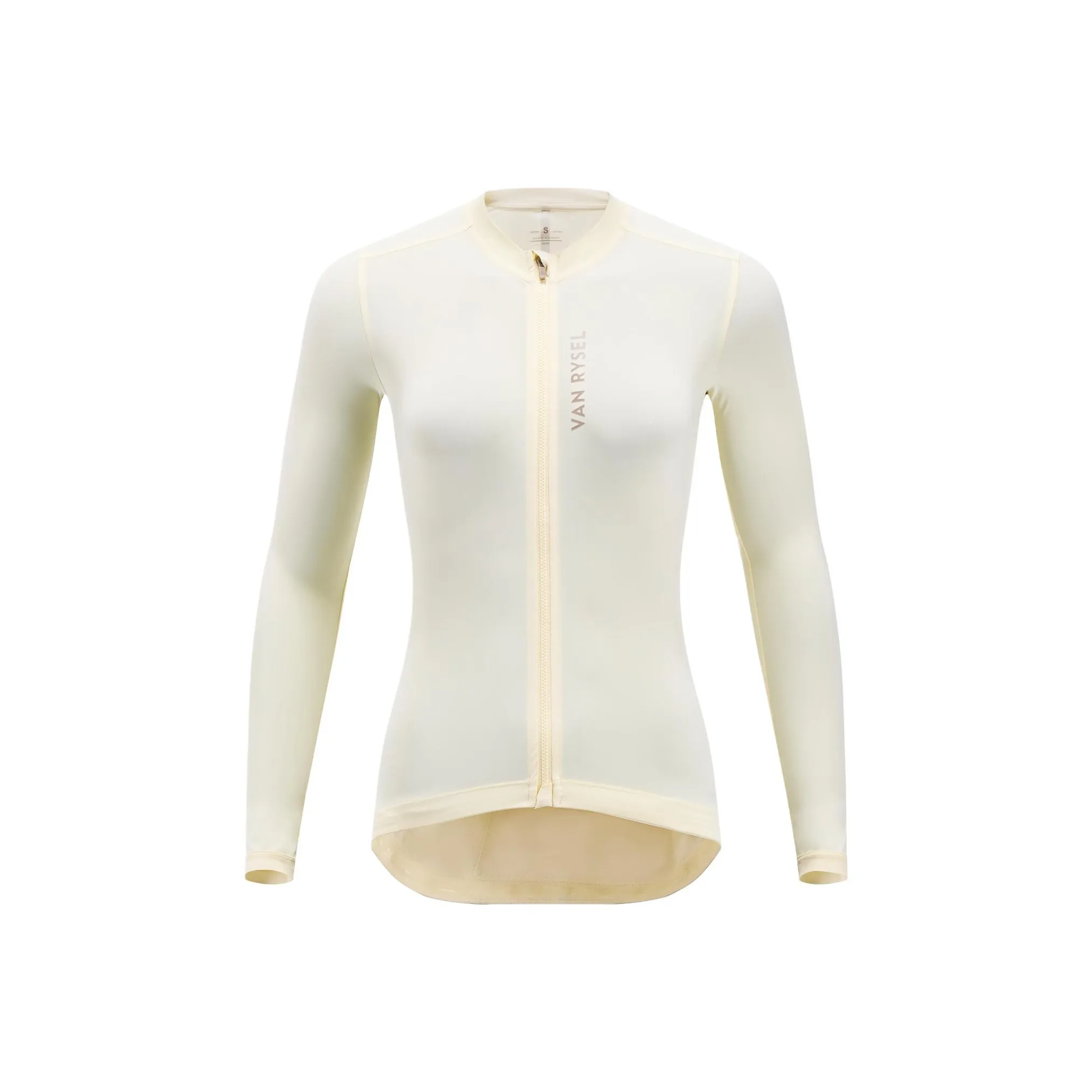 DECATHLON VAN RYSEL UVP RCR 2 Cycling Clothing Unisex Light Goose Yellow/Light Coffee