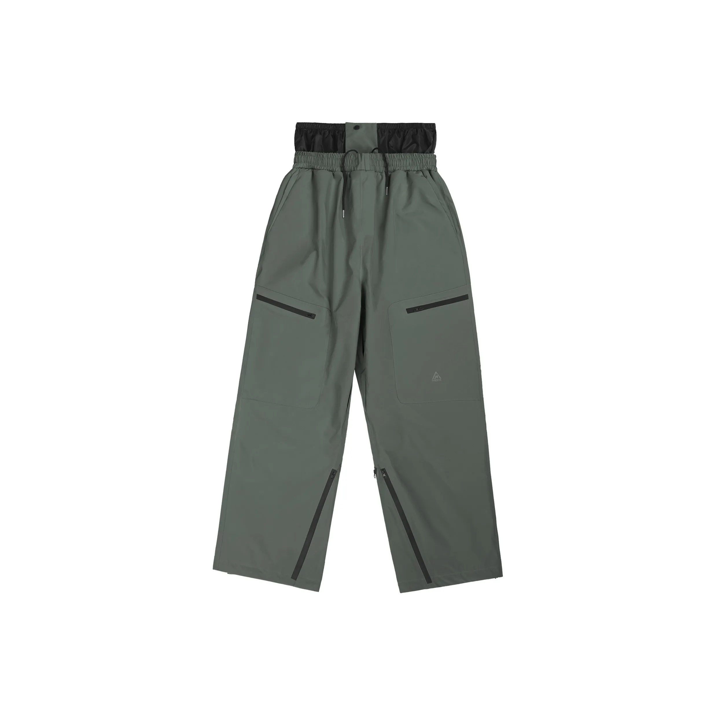 MECK Лыжные штаны Унисекс Армейский зеленый