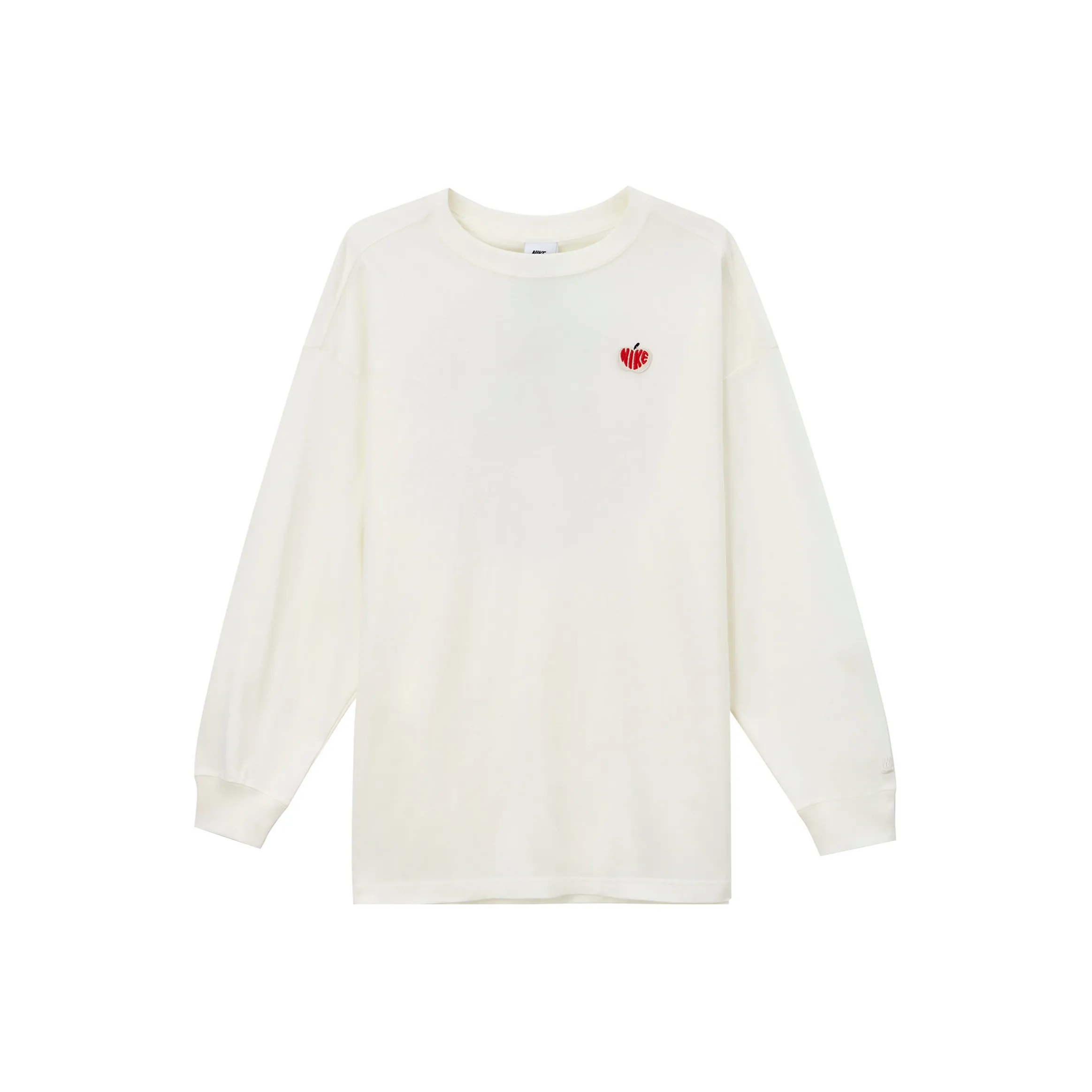Nike Sportswear Drop Shoulder Sleeve T Shirt Women's Sail White