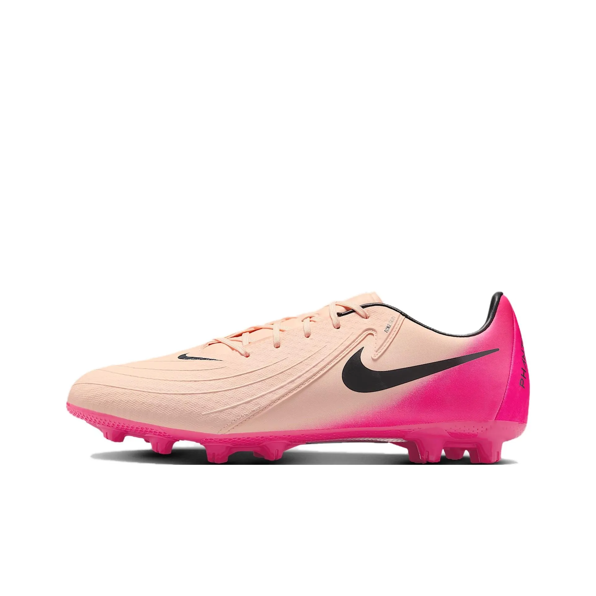 Nike Phantom GX 2 Academy HG Твердый Ground Противоскользящие Устойчивые к истиранию Футбольные бутсы Мужские Розовые