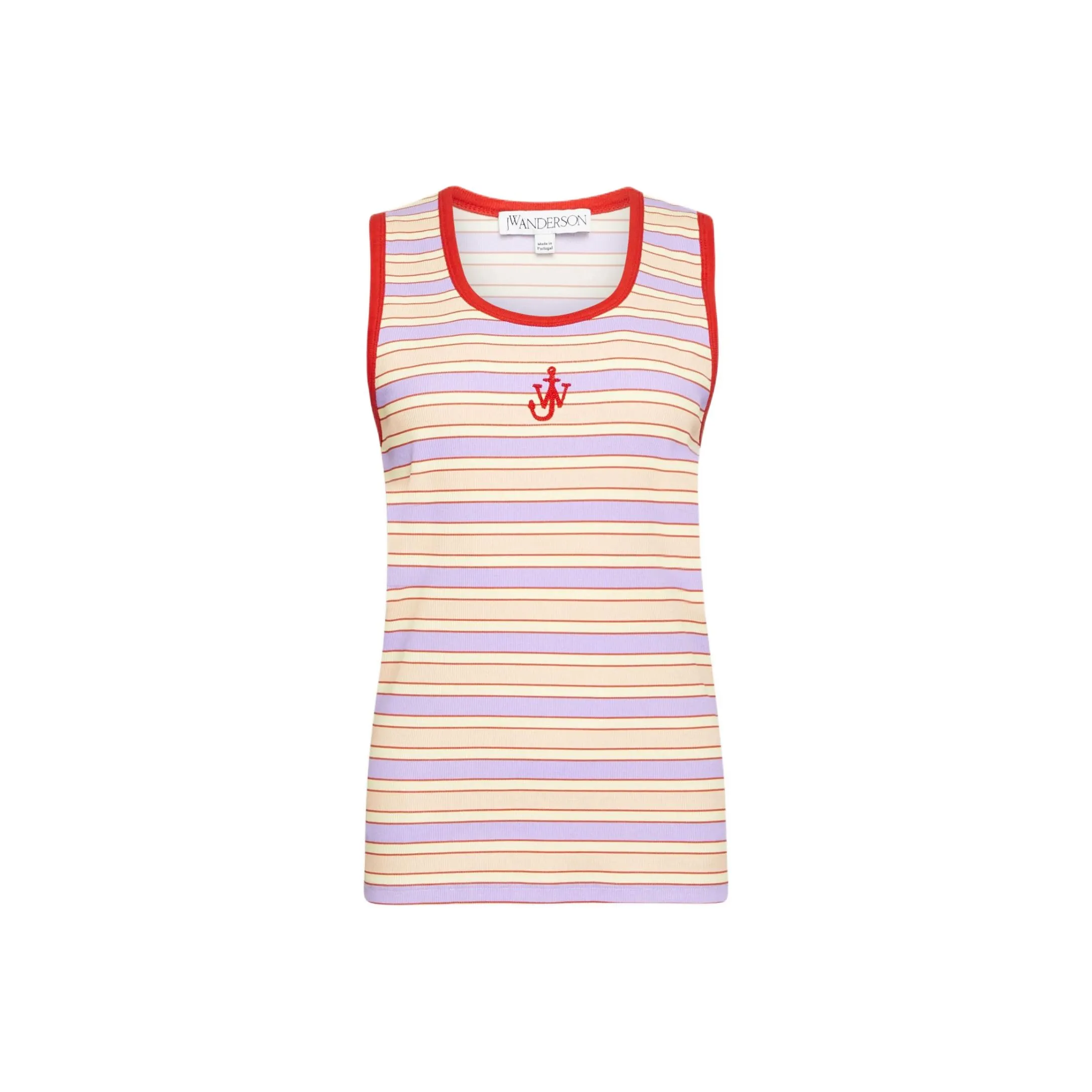 JW Anderson FW24 Майка Женская Розовая