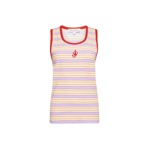 JW Anderson Розовые Женские Майки