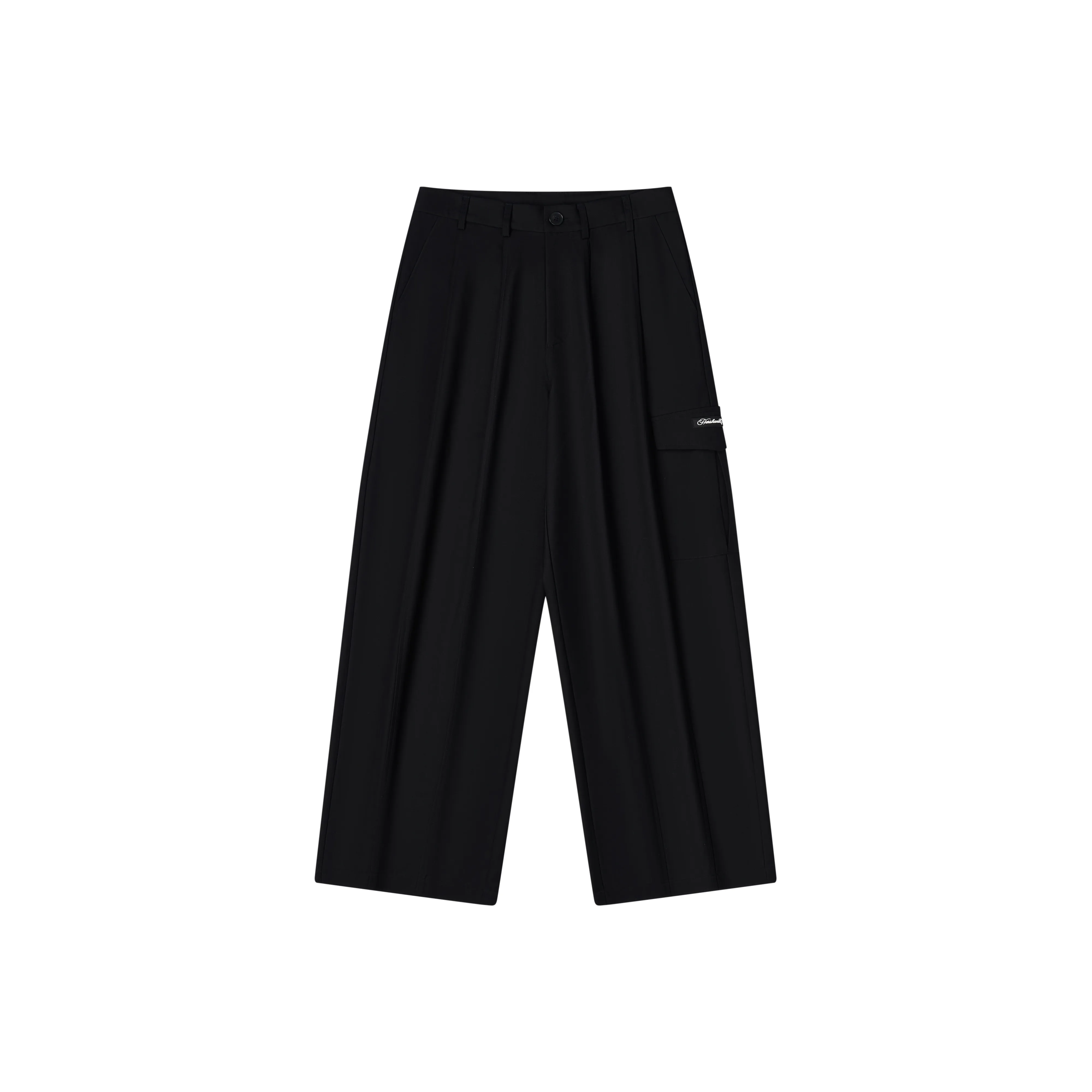 HARSH AND CRUEL Casual Pants Unisex Black