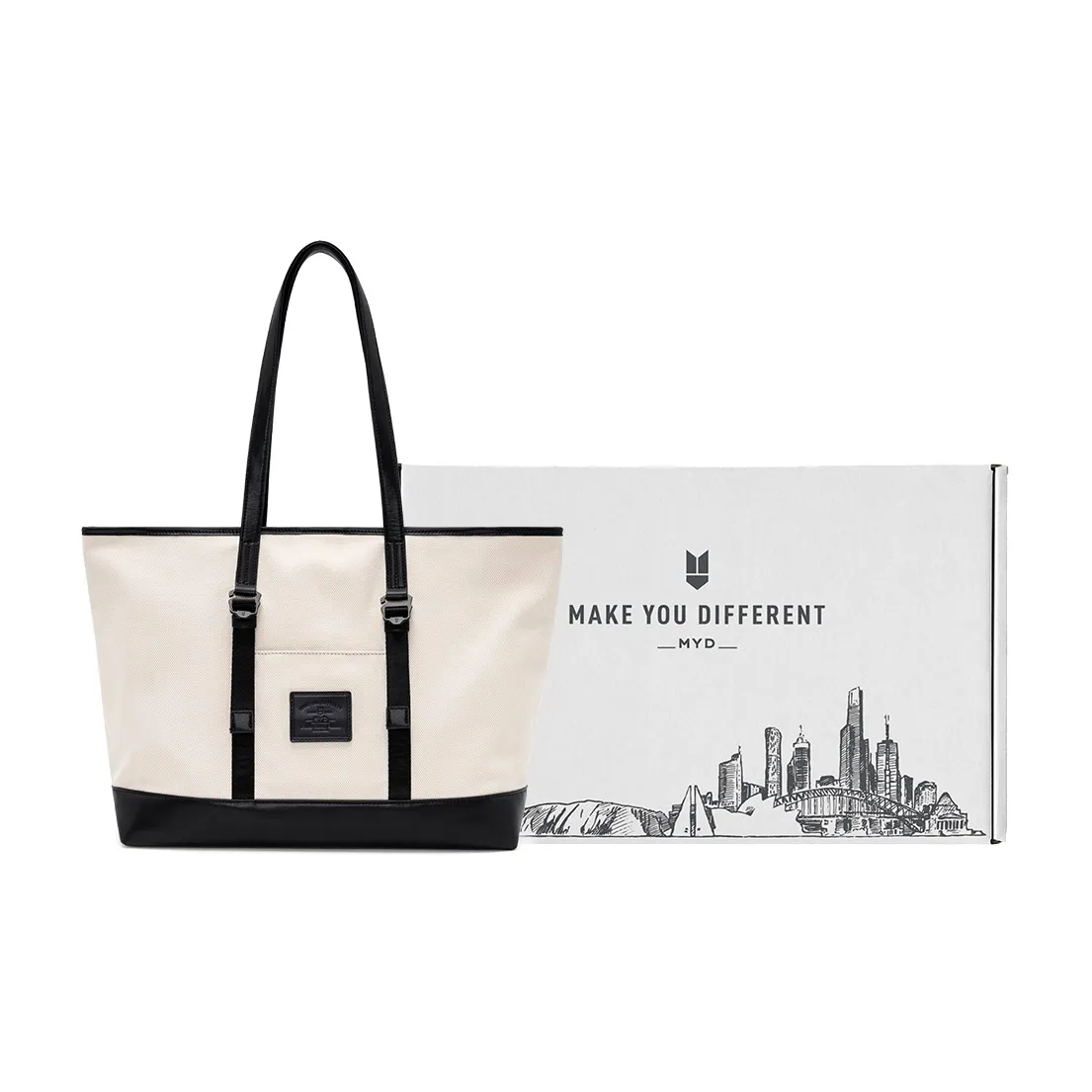 MYD Холст Тоут Сумка Сумка для покупок Сумка Сумка через плечо Большая Женская Панда