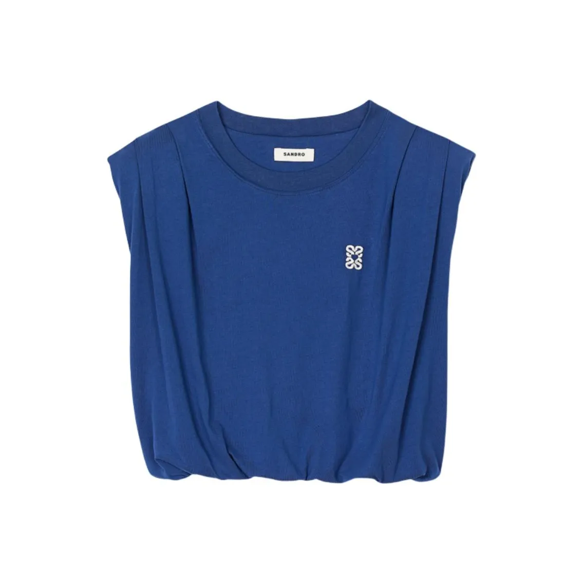 Sandro T Рубашка Женская Темно-синяя