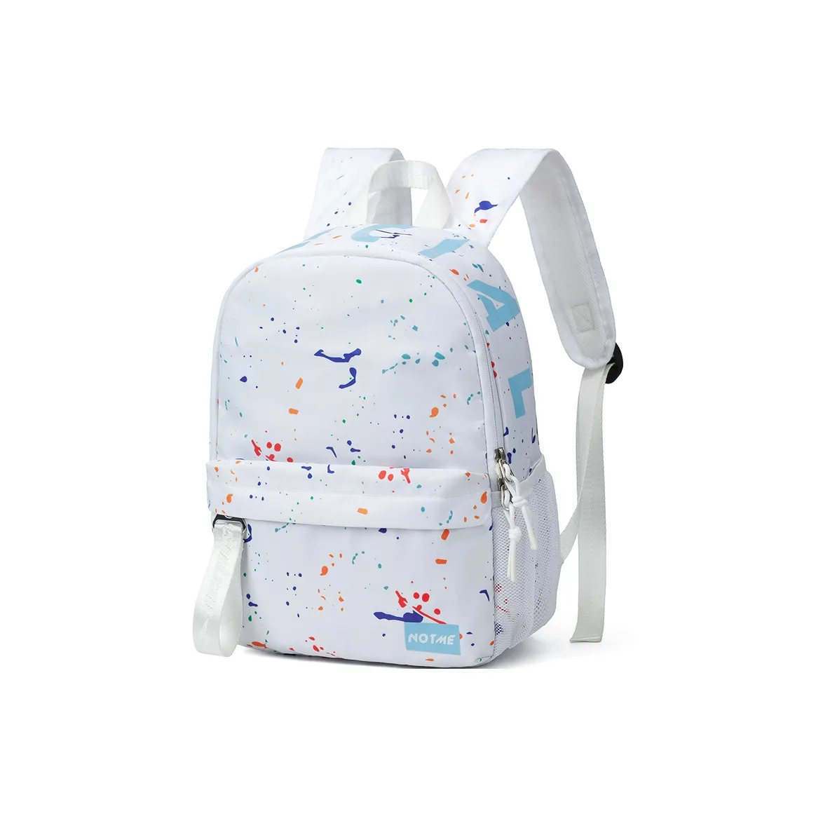 NOT ME Ткань Рюкзак Унисекс Краска-спрей Белый