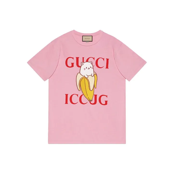 GUCCI Розовые Женские T-рубашки