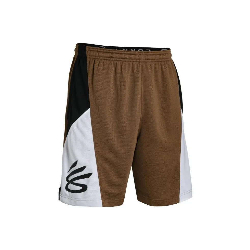 Under Armour Curry Splash Sports Shorts Men Brown