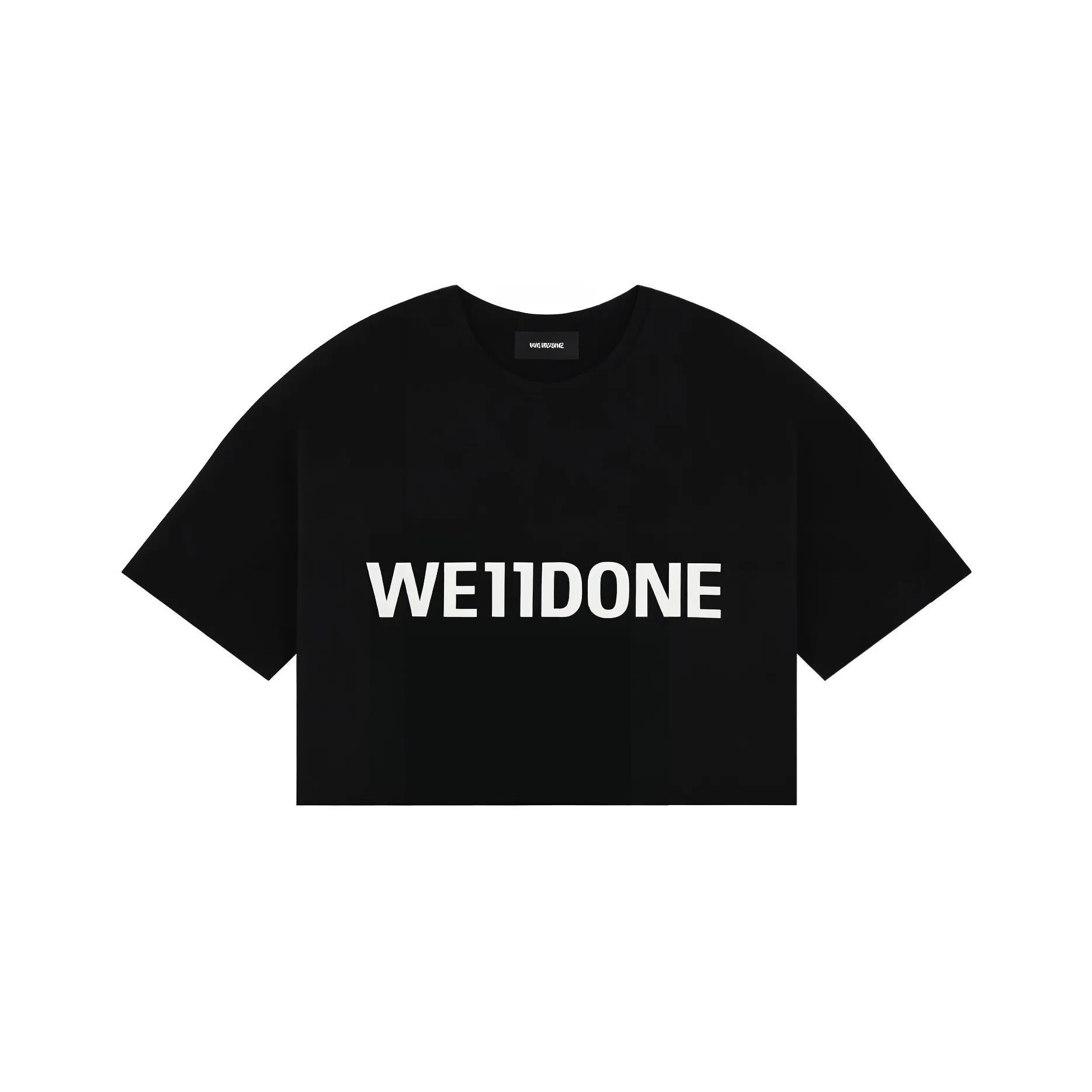 WE11DONE SS23 T Shirt Women's Black