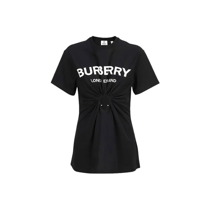 Burberry Ring Detail T Shirt 'Black'