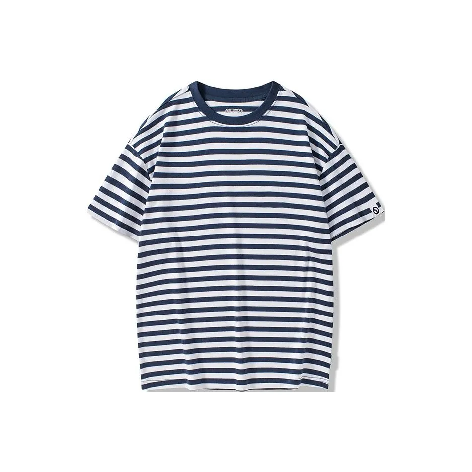 OUTDOOR PRODUCTS T-Shirts Women's Marine Blue White Stripes