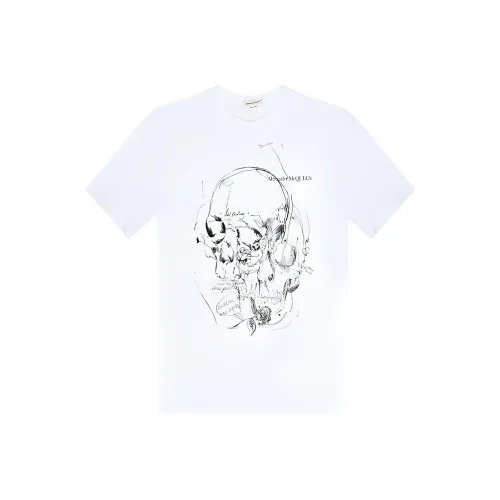 Alexander McQueen Белые Женские Футболки