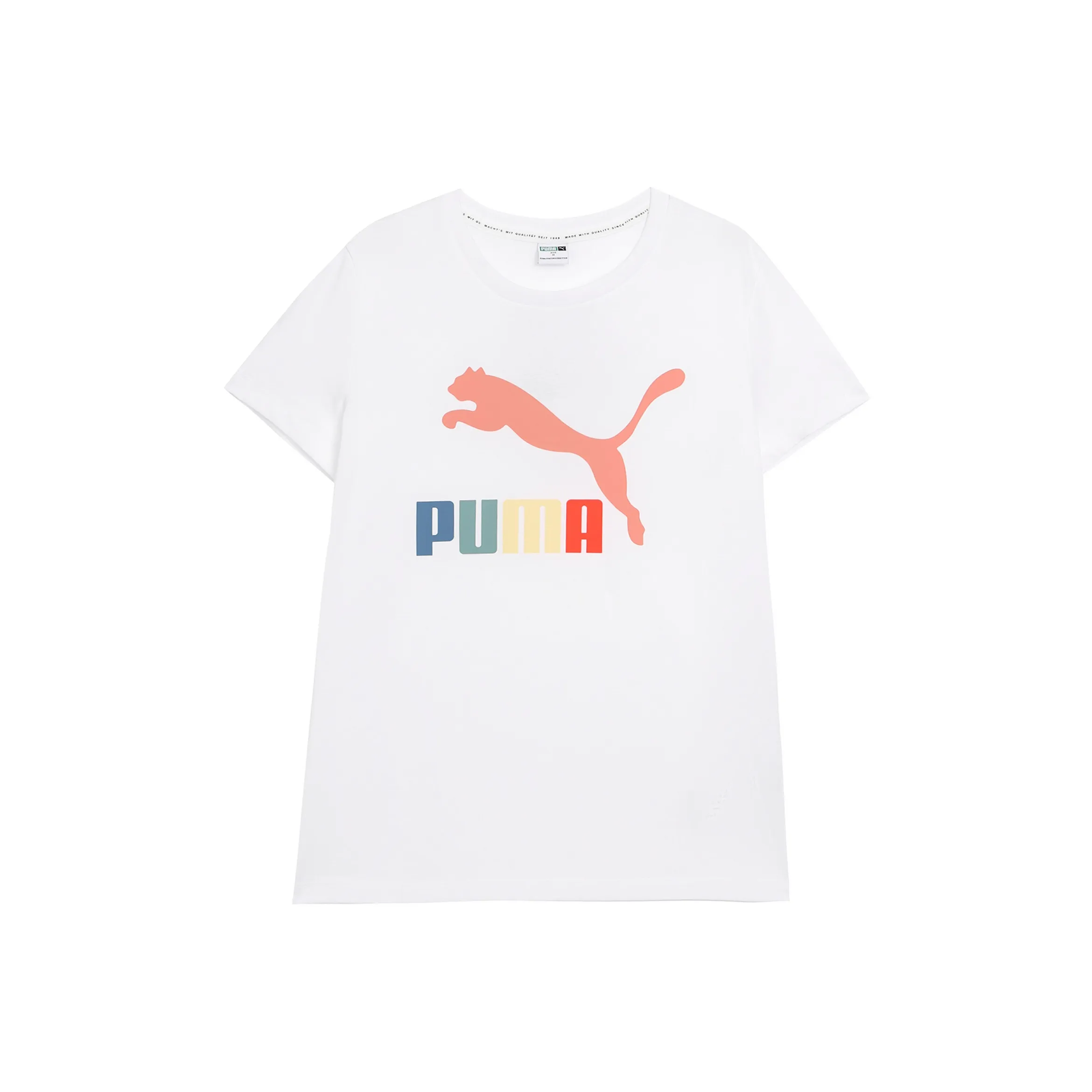 PUMA Комплект с короткими рукавами T-рубашка Женская Белая