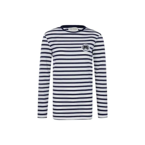 ETRE CECILE Белый и синий цвет Женские футболки