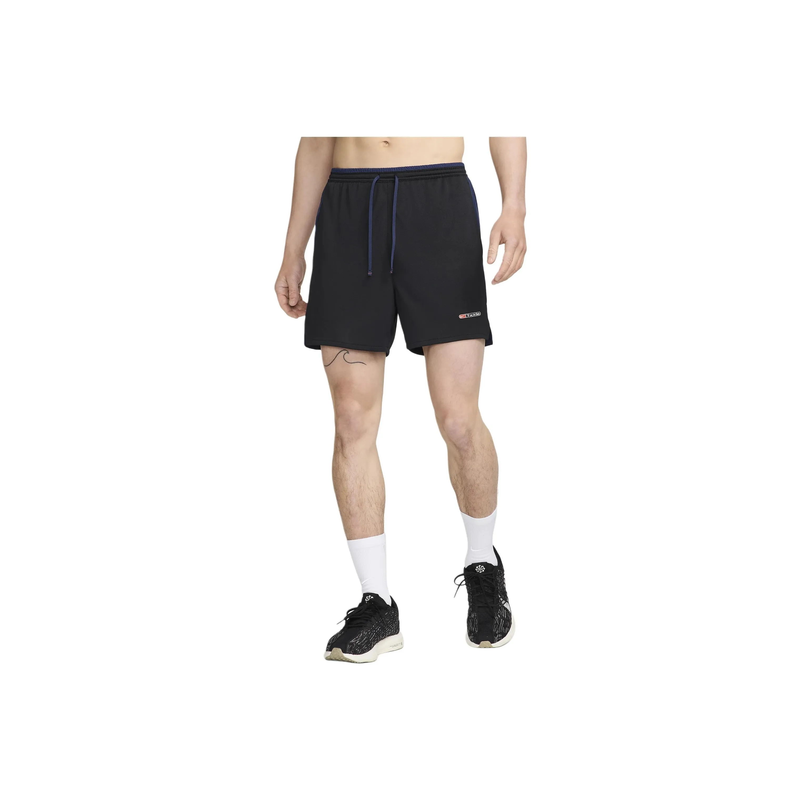 Nike Track Club Повседневные шорты Мужские Черные