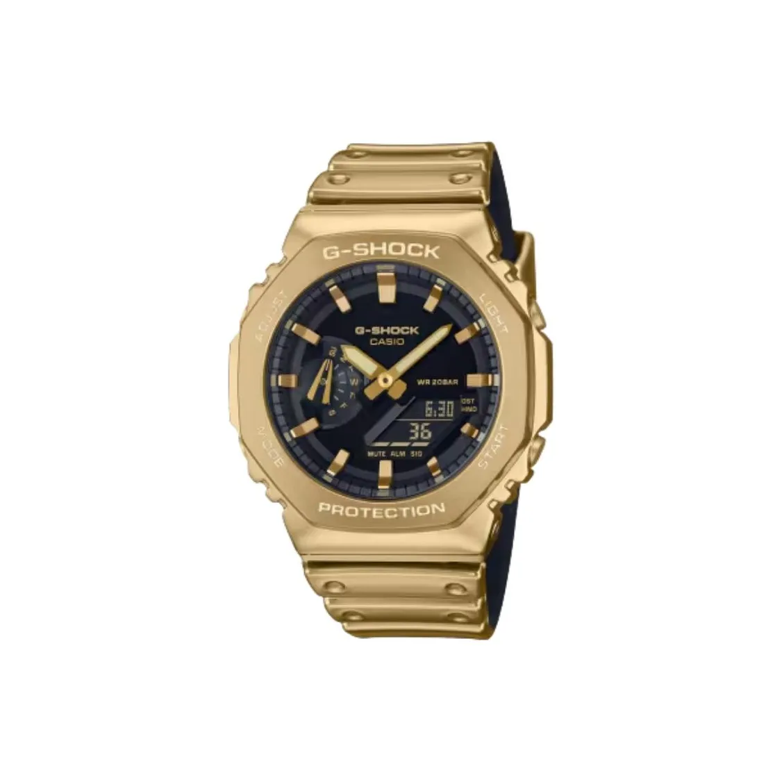 CASIO Steel Series Кварцевый механизм Смольный ремешок Часы Унисекс Черный циферблат