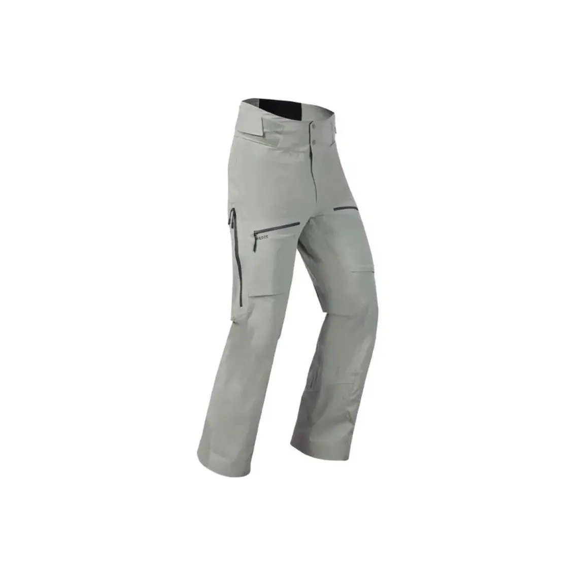 DECATHLON 500 Series WEDZE FR Ski Pants Men's Light Gray