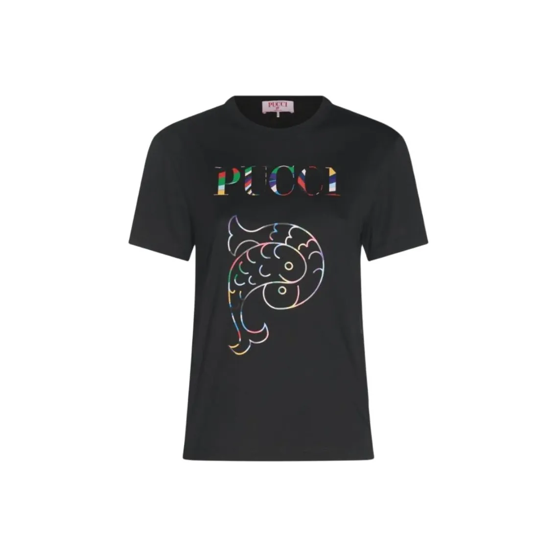 Pucci Logo print Cotton T shirt