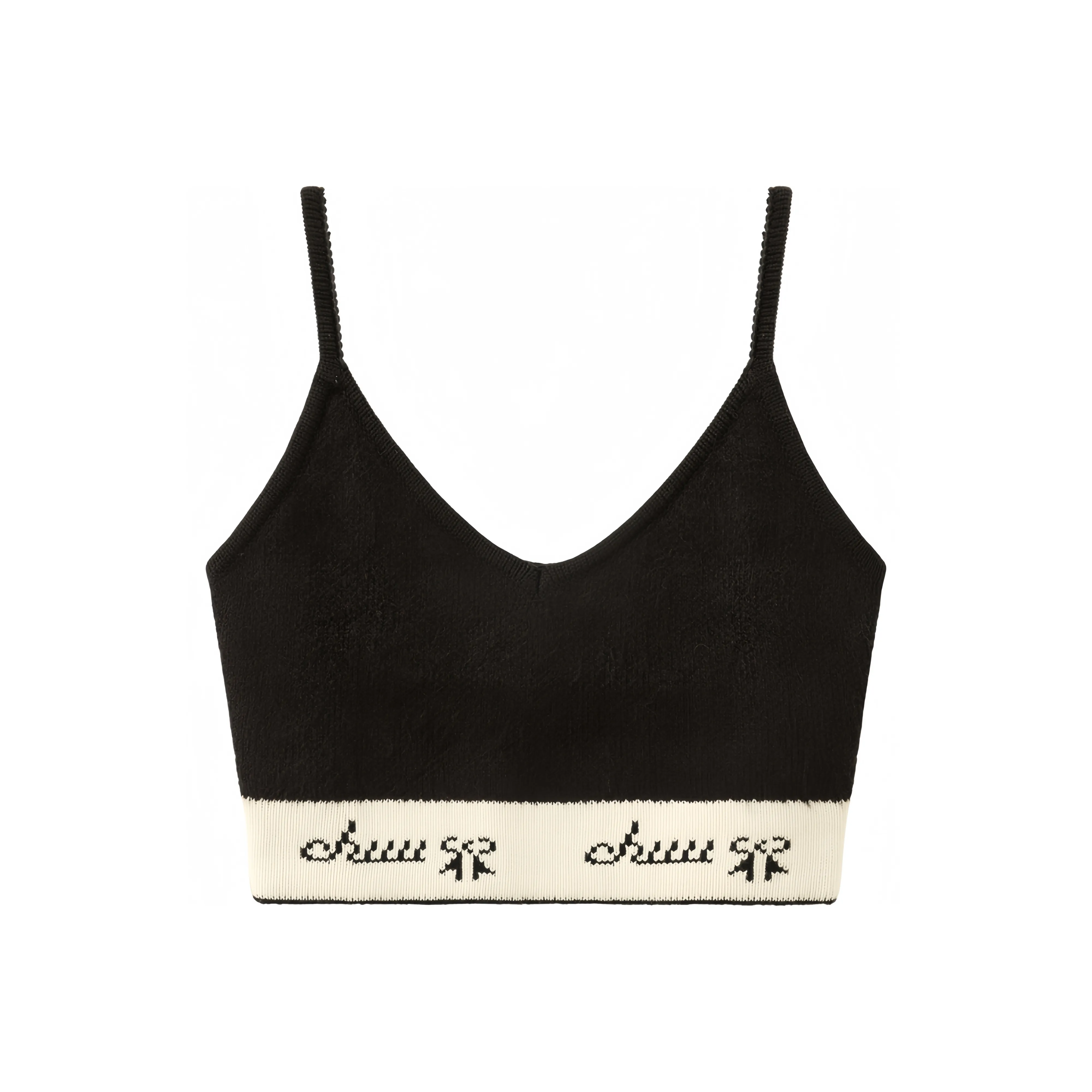 CHUU Черные Женские Майки